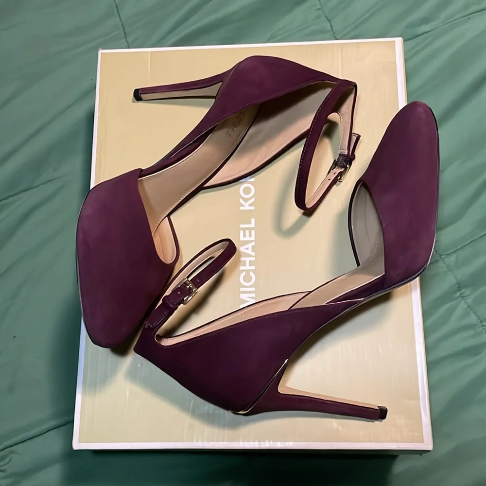 Michael Kors Georgia Ankle Strap Pump